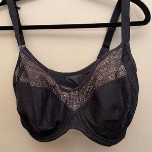 Elomi 36H Mitzi Underwire Banded Bra 4290BLK